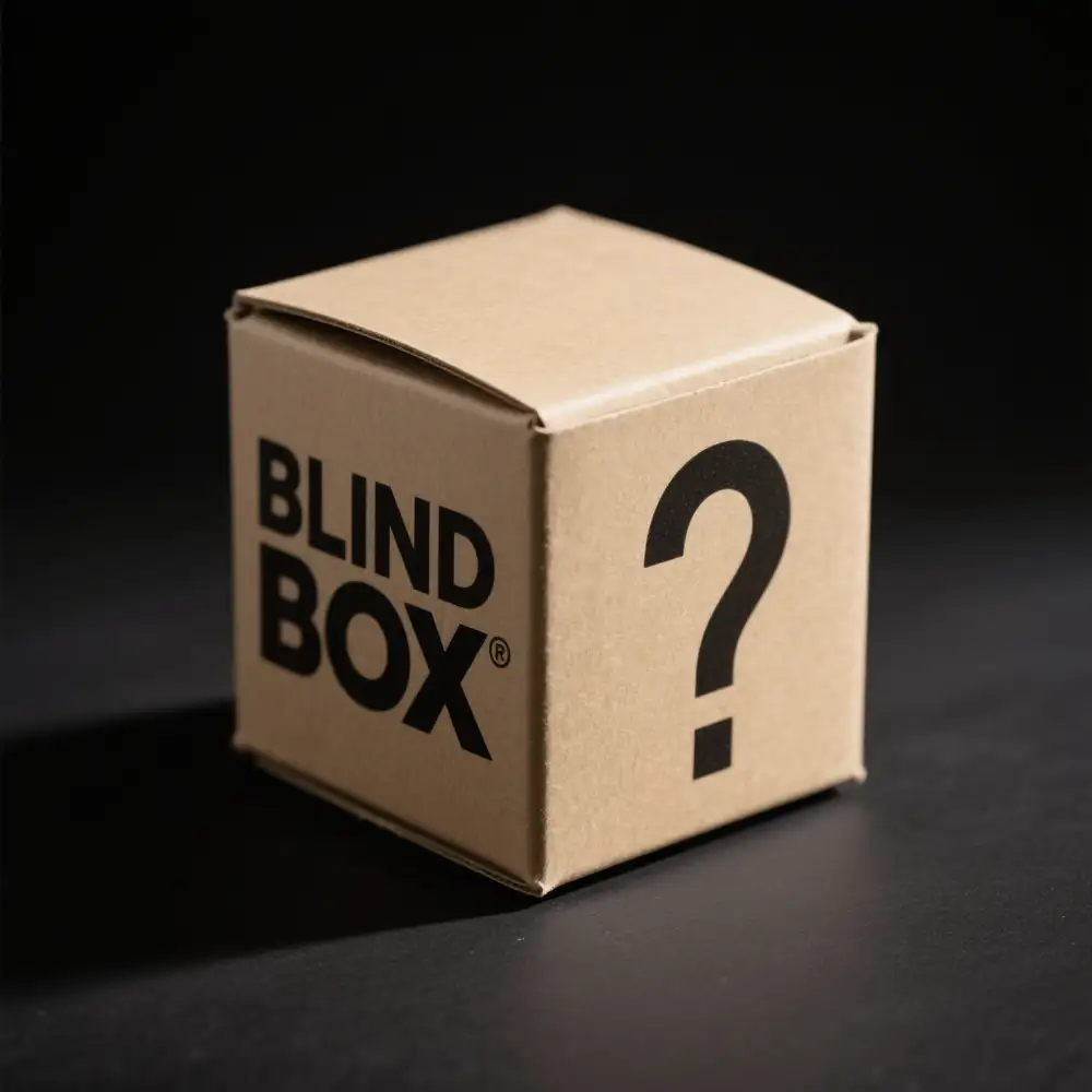 Mystery blind box with surprise natural stone beads and silver jewelry findings for DIY jewelry creators