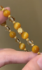 Multi-Angle 6-8mm Tiger’s Eye & Citrine Bracelet, Gold-Yellow Mix Embodies Breakthrough Philosophy