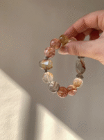 Irregular Phantom Quartz Close-Up, Fire Element Sharpens Intuition, Spiritual Awakening Burns Like Flame