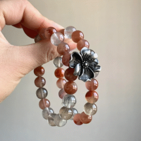 Close-Up of Silver Lotus Totem, Metal Element Locks Manifestation, Lotus Vibe Weaves Fate Net