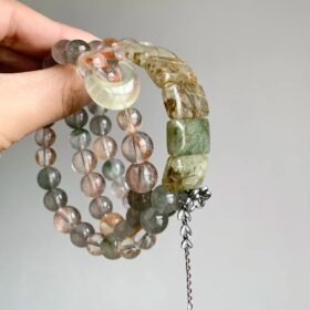 925 Silver Tassel Detail, Metal Element Locks Manifestation, Jiangnan Vibe Weaves Fate Net