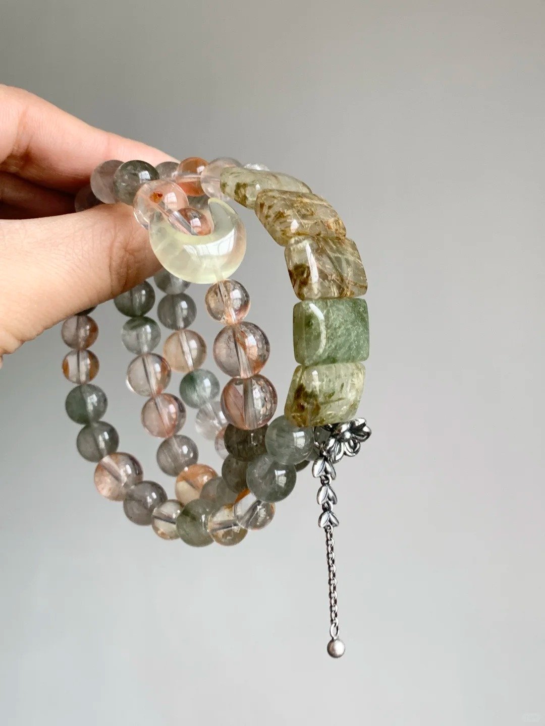 925 Silver Tassel Detail, Metal Element Locks Manifestation, Jiangnan Vibe Weaves Fate Net