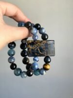 925 Silver Accents Detail, Metal Element Locks Manifestation, Ocean Vibe Weaves Fate Net