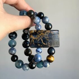 925 Silver Accents Detail, Metal Element Locks Manifestation, Ocean Vibe Weaves Fate Net