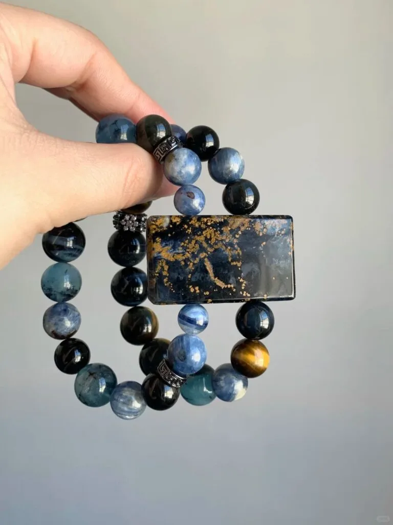 925 Silver Accents Detail, Metal Element Locks Manifestation, Ocean Vibe Weaves Fate Net