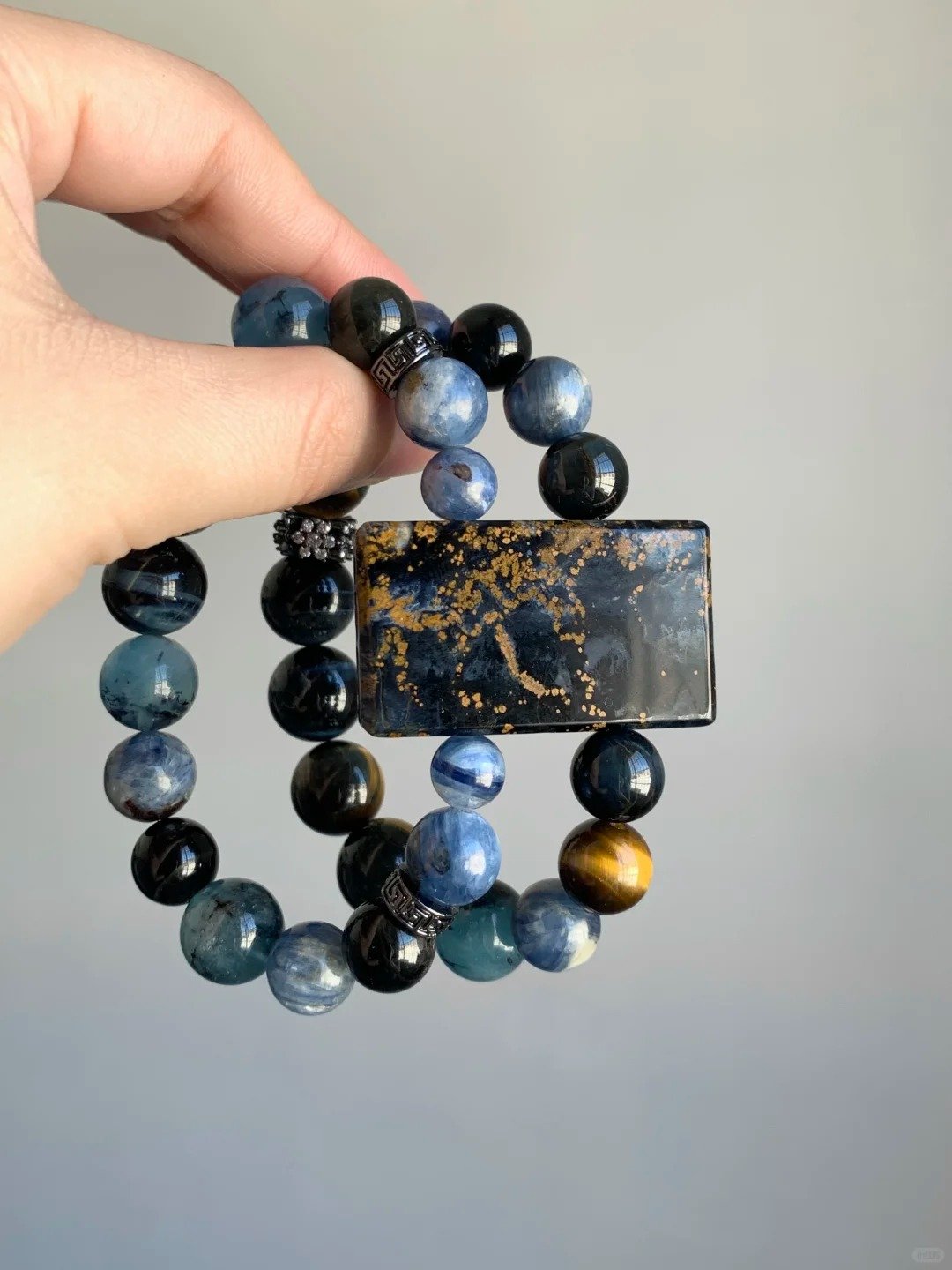 925 Silver Accents Detail, Metal Element Locks Manifestation, Ocean Vibe Weaves Fate Net