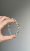 Wearing Chlorite Quartz Bracelet, Phantom Layers & Citrine Flow, Wood-Earth Transformation