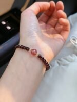 Displaying Garnet, Strawberry Quartz & Gold-Plated Silver Details, Fire-Metal Love・Confidence Code Unfolds