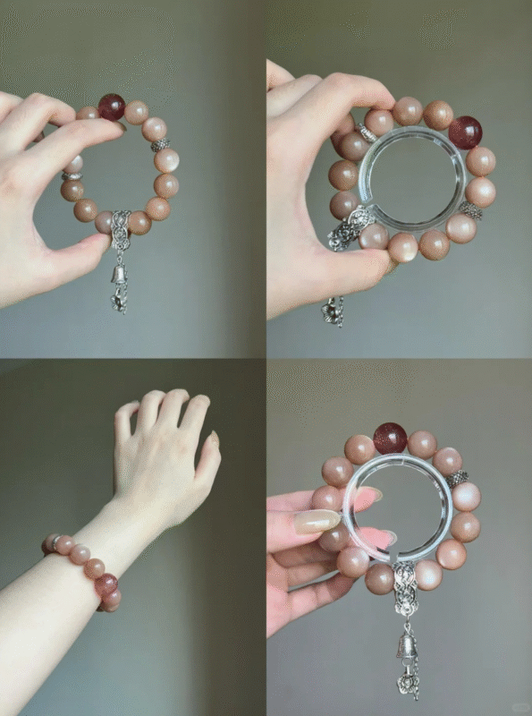 Multi-View of Fire-Metal Bracelet, Energy Unleashed for Fate Leap