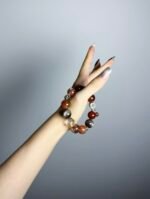 Hand-Touching Mars Crystal Bracelet, Fire-Metal Sync Boosts Mental Toughness