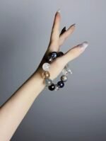 Wrist-Wearing Earth 2.0 Bracelet, 925 Silver Fish Pendant Anchors Protection Energy