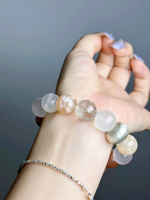 Wrist-Wearing Xiwei Bracelet, 925 Silver Anchors Protection Field