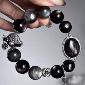 Layered Bracelet Close-Up, Metal-Earth-Water Sync Boosts Mental Toughness