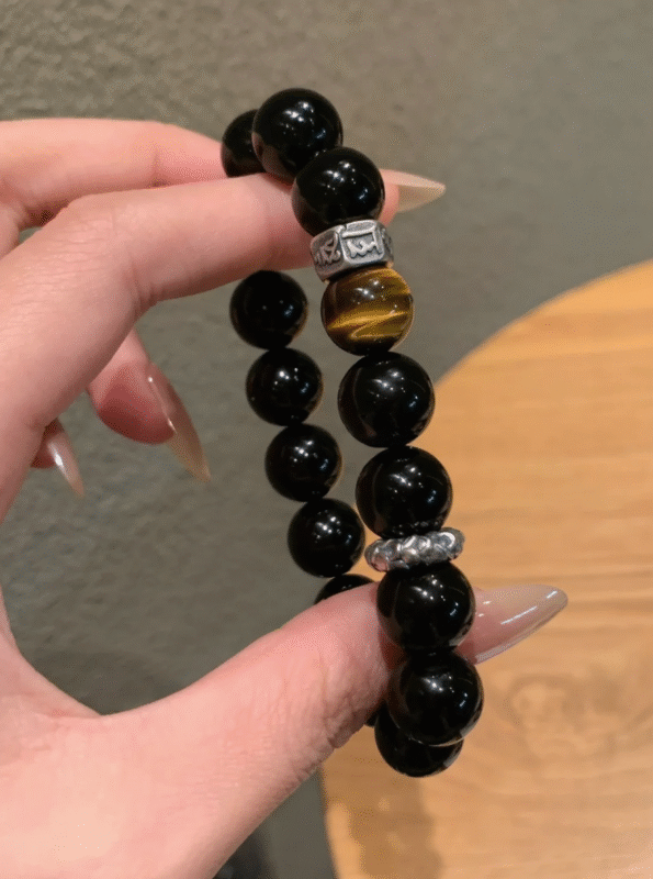 Close-Up of Silver Accents, Metal Veins Seal Energy Cycle