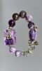 Charoite Multi-Gem Bracelet Display, Symbiosis Shows Spiritual Resilience