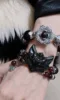 Close-Up of Xiu Jade Fox Mask, Earth Veins Hold Protection Blade