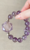 Amethyst Azeztulite Bracelet In Box, Water-Metal Manifestation Finale