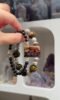 Pietersite Bracelet With Crystals, Fire-Water-Metal Spiritual Protection