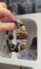 Pietersite Bracelet With Crystals, Fire-Water-Metal Spiritual Protection