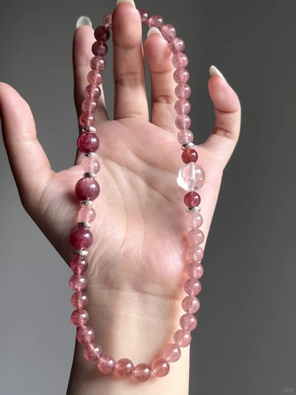 Hand-Showing Rose Quartz Rabbit Carving, Protection Codes In Earth Veins