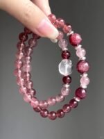 Multi-View of Multi-Gem Bracelet, Earth-Fire-Metal Energy Cycle