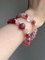 Hand-Adjusting Multi-Gem Bracelet, Earth-Fire-Metal Sync Boosts Love & Awakening