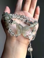 Multi-View of Multi-Gem Bracelet, Earth-Wood-Metal Energy Cycle