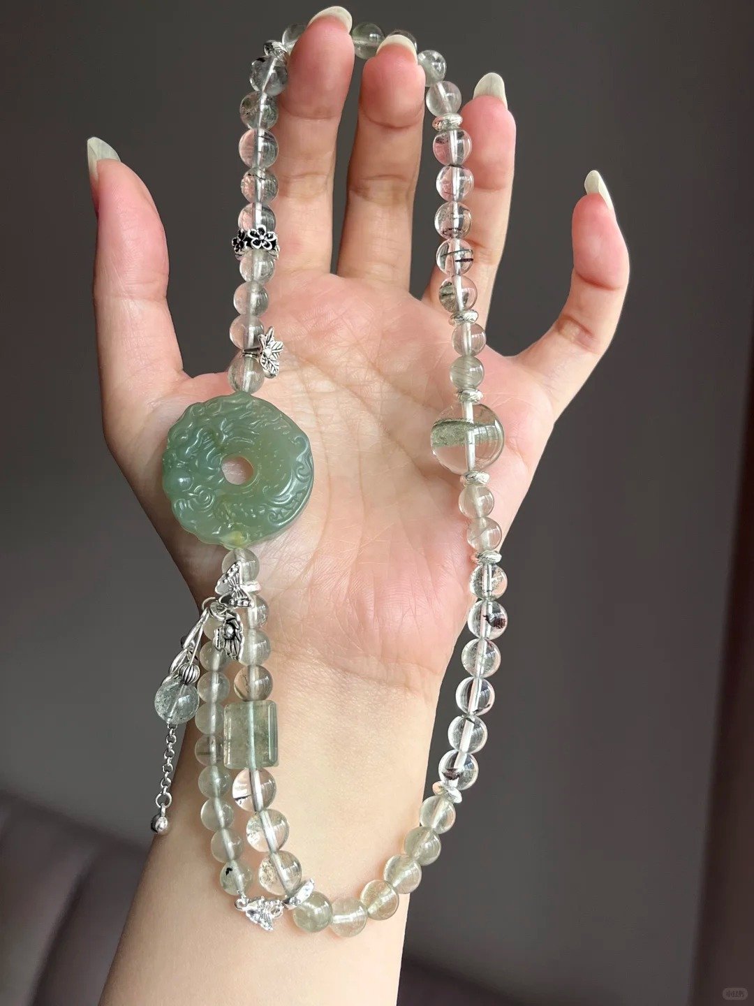 Multi-Layer Display of Multi-Gem Bracelet, Earth-Wood-Metal Awakening Matrix