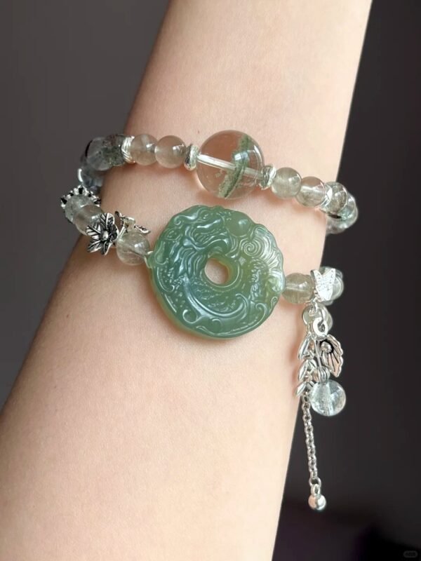 Hand-Showing Xiu Jade Dragon Buckle, Protection Codes In Earth Veins