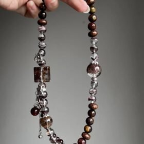 Multi-View of Multi-Gem Bracelet, Fire-Earth-Metal Power Cycle