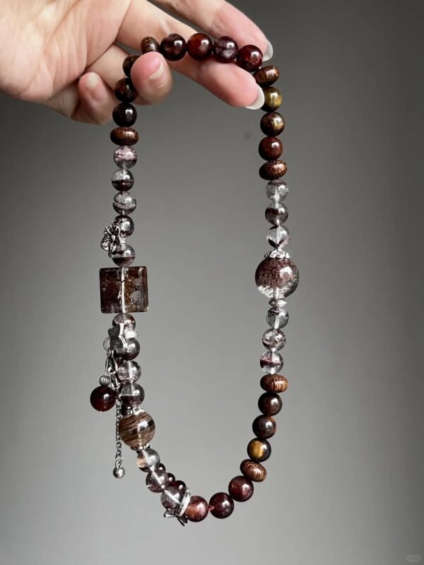 Multi-View of Multi-Gem Bracelet, Fire-Earth-Metal Power Cycle