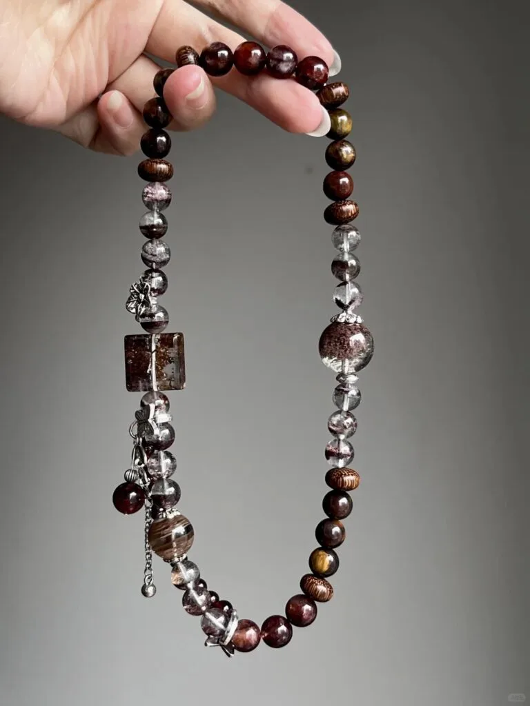 Multi-View of Multi-Gem Bracelet, Fire-Earth-Metal Power Cycle