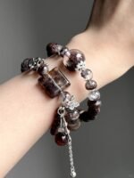 Detail of Multi-Gem Bracelet, Fire-Earth-Metal Power Engine Activates