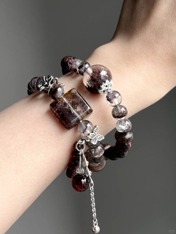 Detail of Multi-Gem Bracelet, Fire-Earth-Metal Power Engine Activates