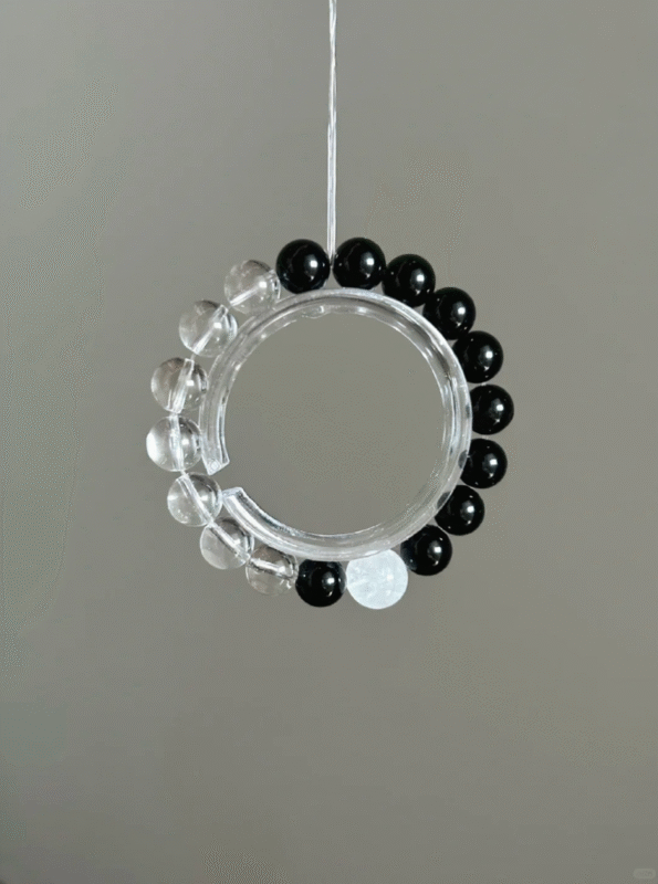 Hanging Bracelet, Water-Metal-Earth Energy Cycle Flows