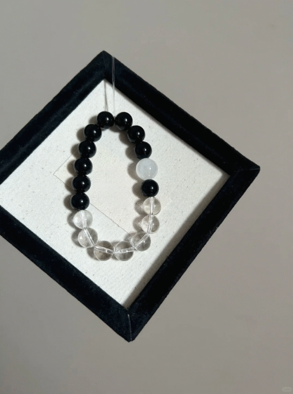 Bracelet Display, Water-Metal-Earth Purification Energy Matrix