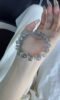 Holding Blue Flash Moonstone Bracelet, Adularia Effect Of Round Beads