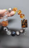 Dynamic display of the bracelet, flow and fusion of five-element energy