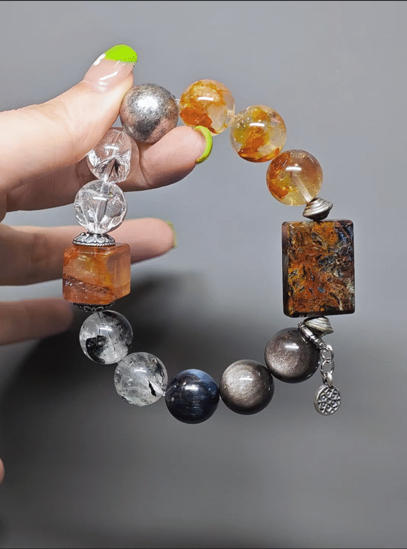 Details of Herkimer Diamond, earth-element high-frequency anchoring