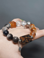 Bracelet worn, daily activation of five-element energy field