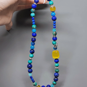 Multi-strand overall wearing, water-wood-earth-metal five-element closed-loop resonance