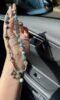 Wearing Blue-Green Quartz bracelet in car, water-metal energy’s mobile protection