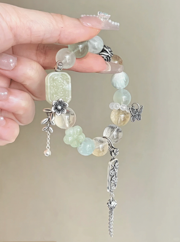 Layers of Xiu Jade Multi-Gem, Earth-Water-Wood-Metal-Fire Symbiosis Ignites Inspiration Burst