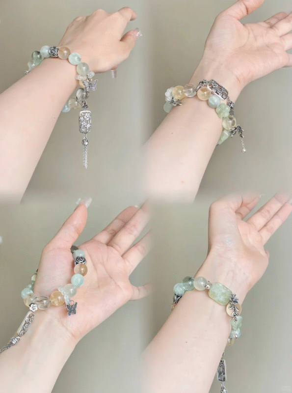 Wearing Effect of Xiu Jade Bracelet, Earth-Water-Wood-Metal-Fire Nature Shield Manifestation
