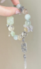 Detail of Xiu Jade Carving & Fluorite, Earth Veins Etch Nature Protection Totem