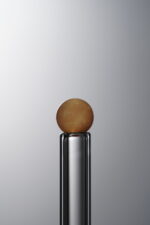Hetian Jade-Brown-6mm Natural Gemstone Bead - Image 2