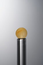 Golden Thread Jade-Yellow-6mm Natural Gemstone Bead - Image 4
