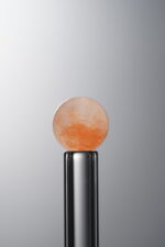 Golden Thread Jade-Orange-8mm Natural Gemstone Bead