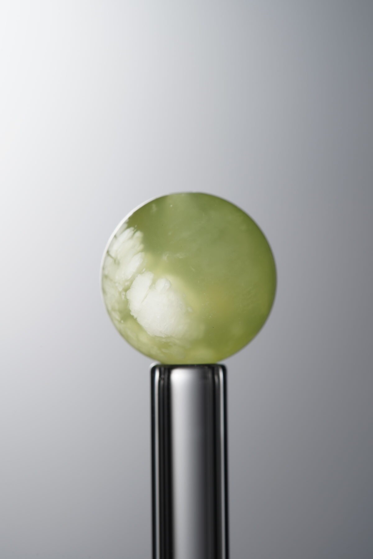 Serpentine Jade-White&Green-12mm - Image 3