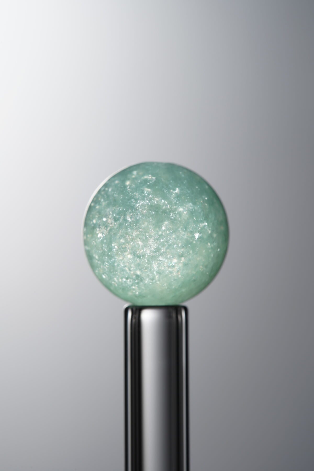 Blue & Green Mica Crystal loose bead (11mm) for shimmering handmade jewelry and DIY bracelet supplies 4
